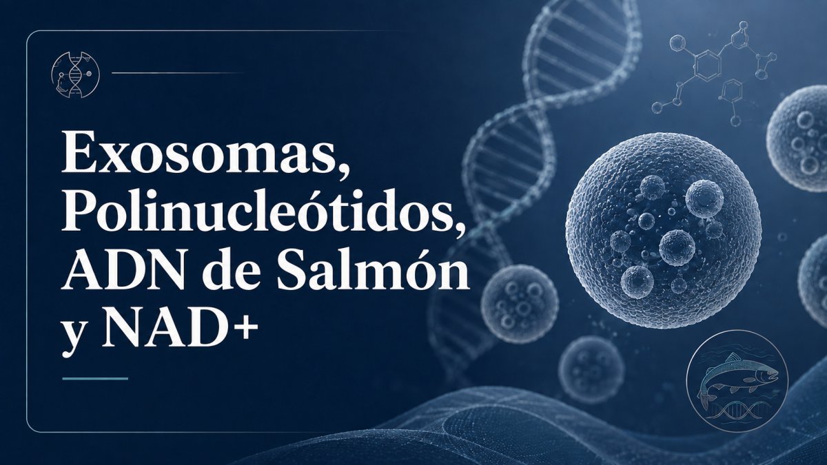 Exosomas, Polinucleótidos, ADN de Salmón y NAD+